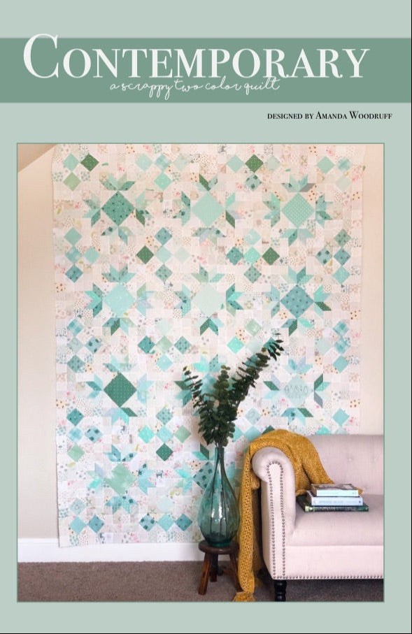 Contemporary quilt patter cover page