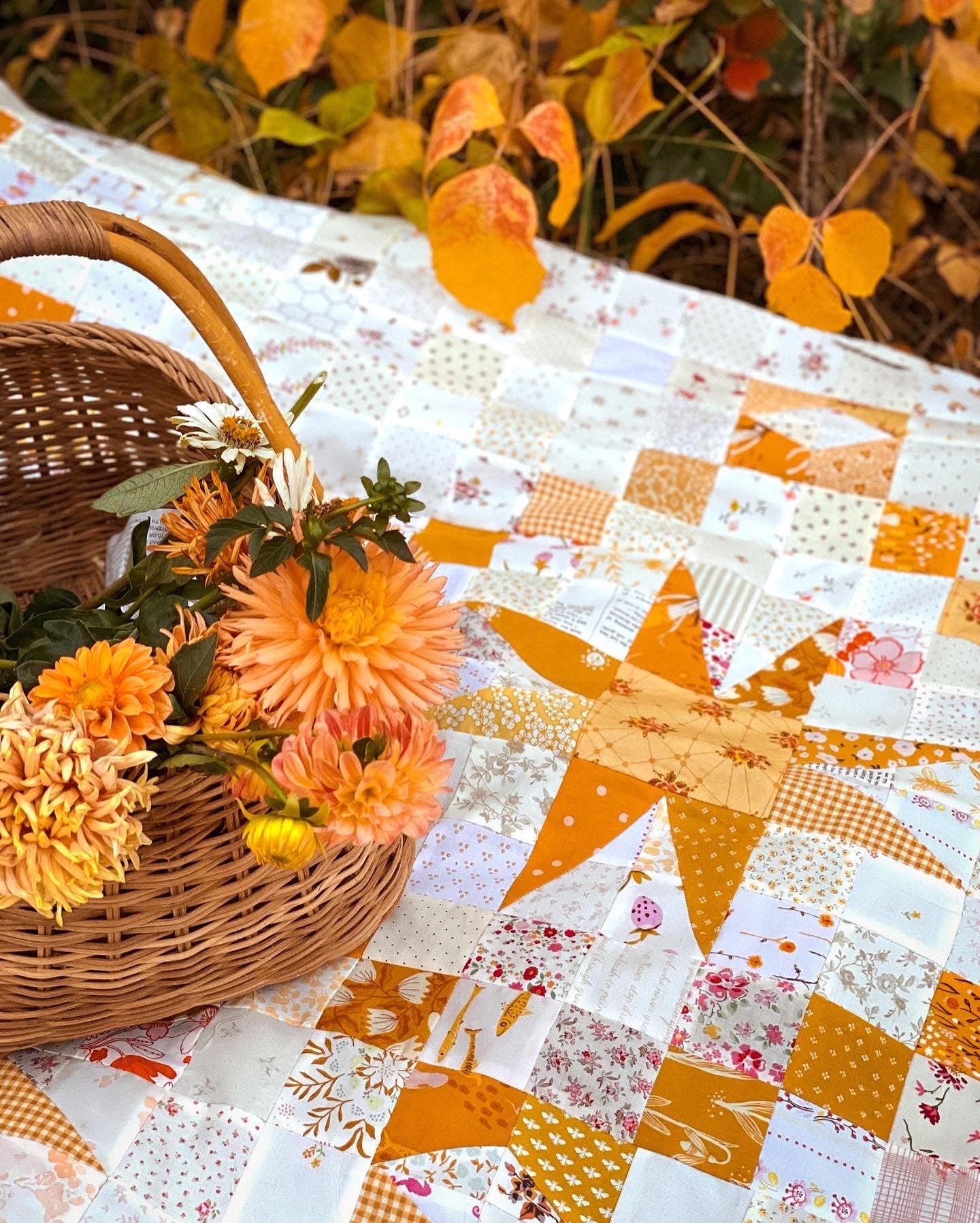 Westwood Acres Fabric — Golden Afternoon Quilt Kit + Pattern