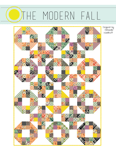 The Modern Fall Quilt Pattern - PDF Pattern
