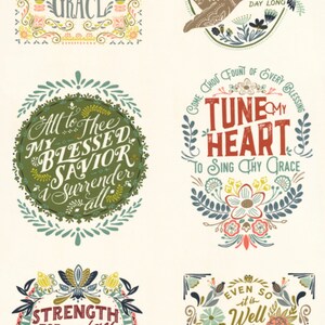 Moda - Songbook Panel by Fancy That Design House, sold by the Half Yard